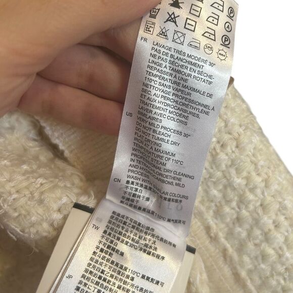 Sandro Tweed Cardigan - Picture 6 of 8